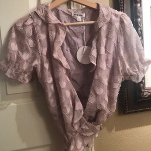 Wild Honey wrap around top